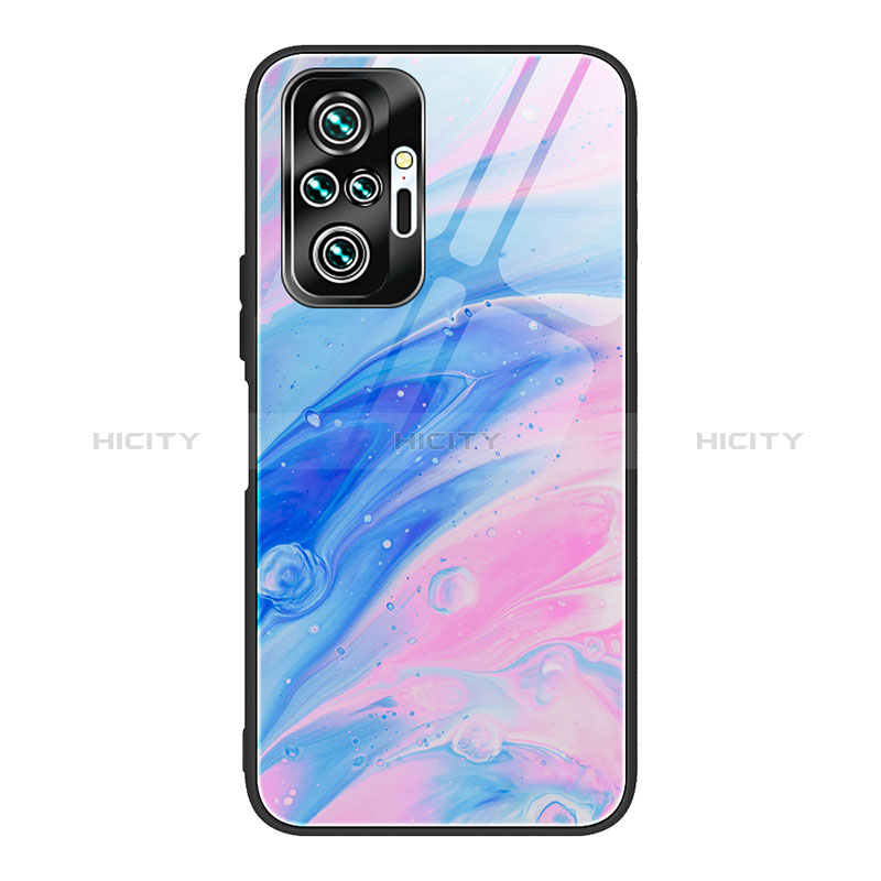 Custodia Silicone Gel Laterale Fantasia Modello Specchio Cover JM1 per Xiaomi Redmi Note 10 Pro 4G