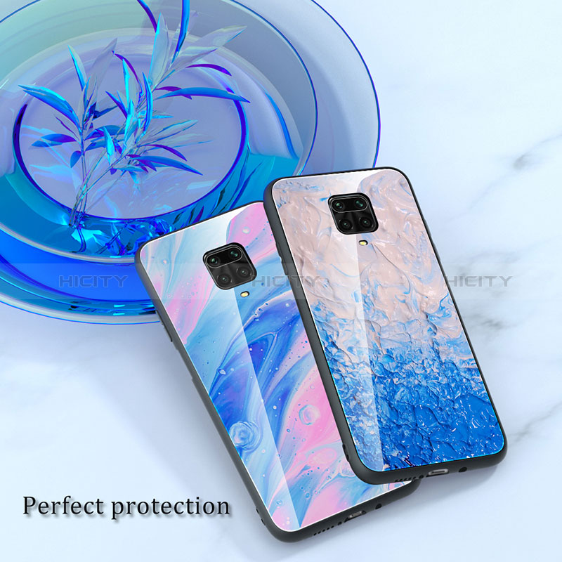 Custodia Silicone Gel Laterale Fantasia Modello Specchio Cover JM1 per Xiaomi Redmi Note 9 Pro Max