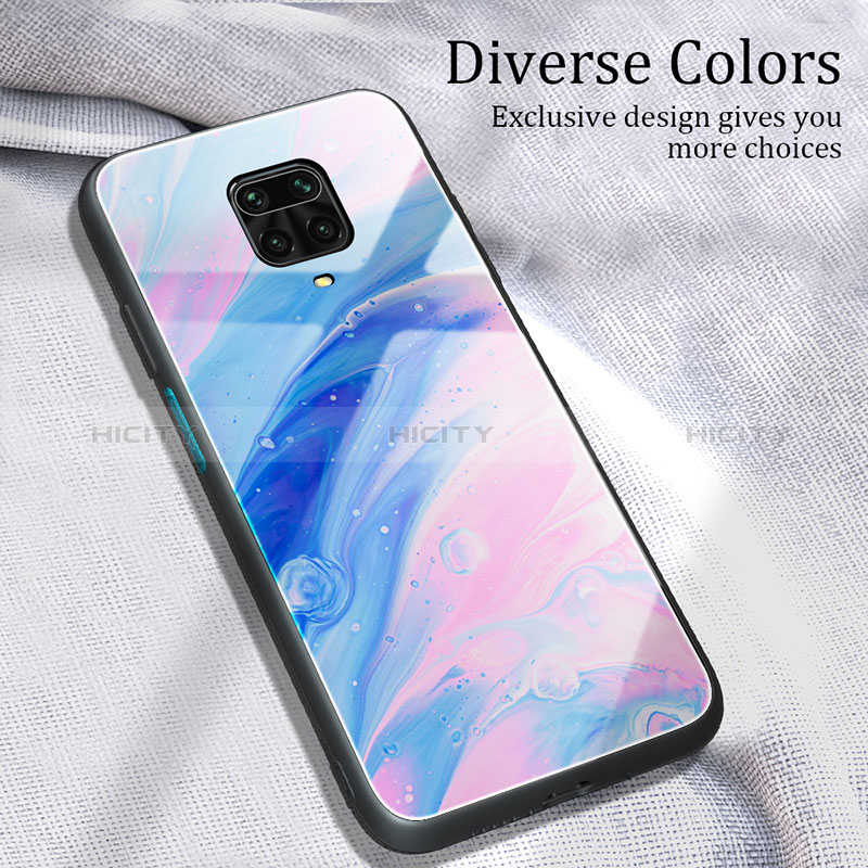 Custodia Silicone Gel Laterale Fantasia Modello Specchio Cover JM1 per Xiaomi Redmi Note 9 Pro Max