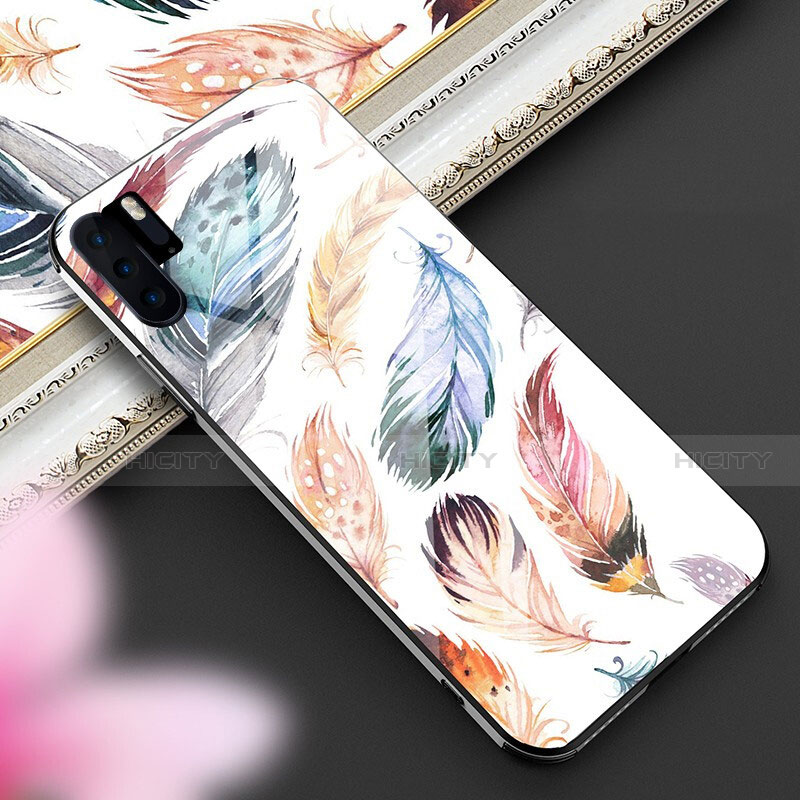 Custodia Silicone Gel Laterale Fantasia Modello Specchio Cover K01 per Huawei P30 Pro New Edition