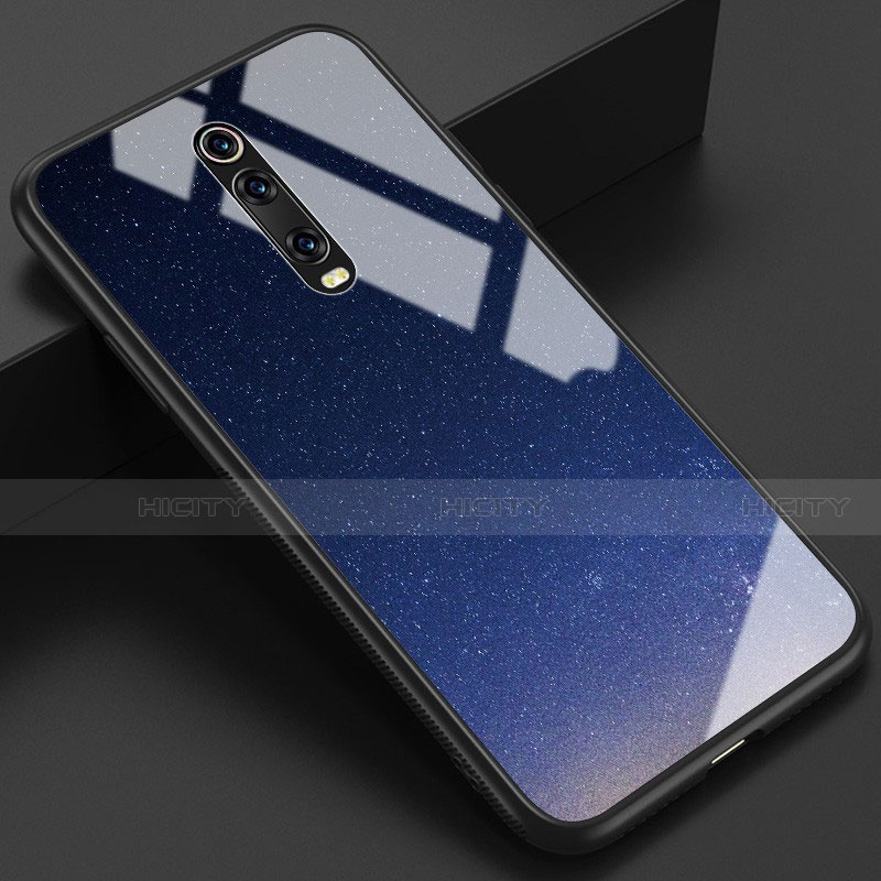 Custodia Silicone Gel Laterale Fantasia Modello Specchio Cover K01 per Xiaomi Mi 9T