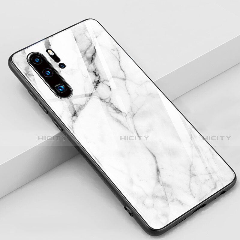 Custodia Silicone Gel Laterale Fantasia Modello Specchio Cover K03 per Huawei P30 Pro New Edition