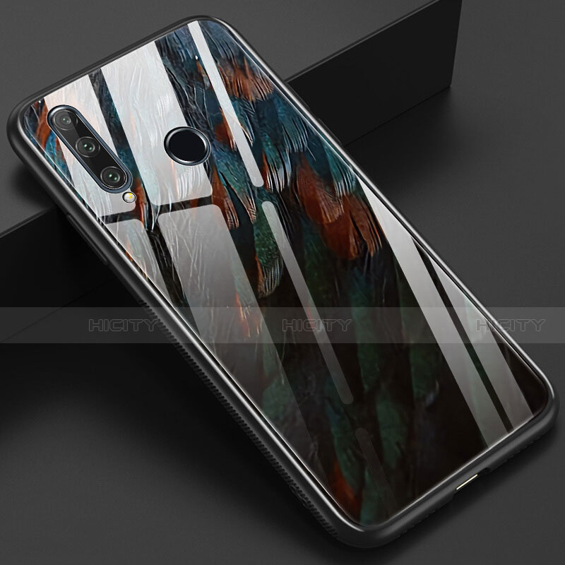 Custodia Silicone Gel Laterale Fantasia Modello Specchio Cover K04 per Huawei P Smart+ Plus (2019)