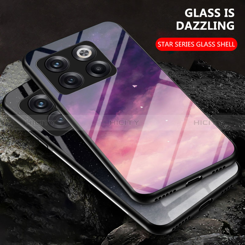 Custodia Silicone Gel Laterale Fantasia Modello Specchio Cover LS1 per OnePlus Ace Pro 5G