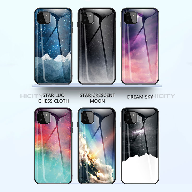 Custodia Silicone Gel Laterale Fantasia Modello Specchio Cover LS1 per Samsung Galaxy A22s 5G