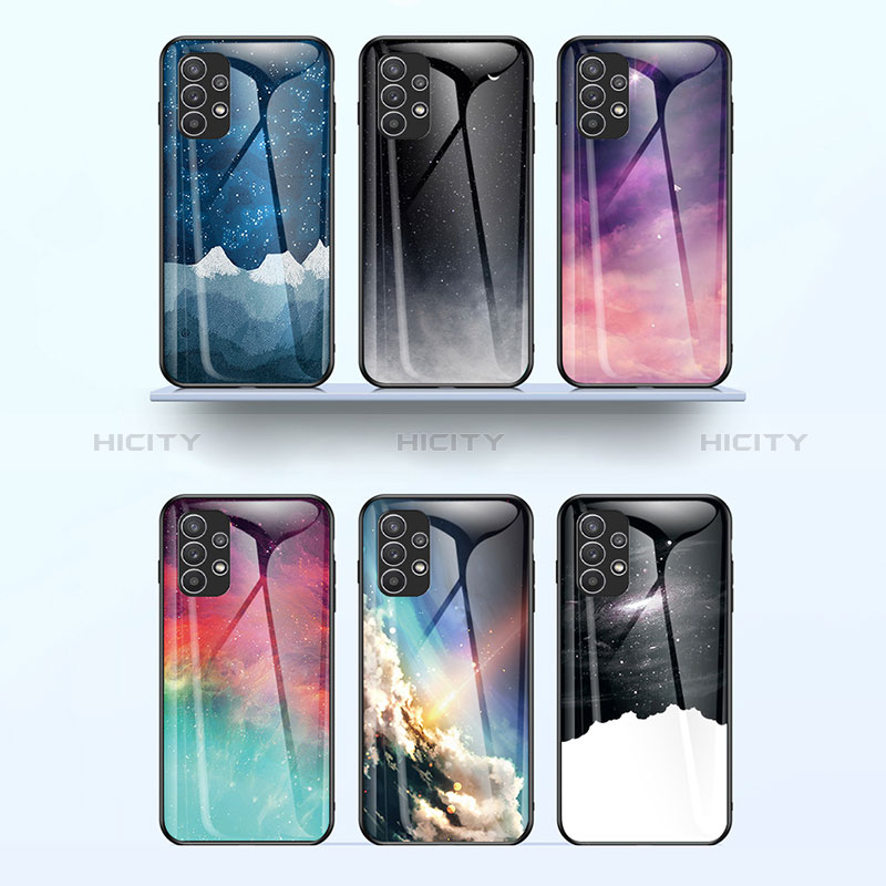 Custodia Silicone Gel Laterale Fantasia Modello Specchio Cover LS1 per Samsung Galaxy A23 5G