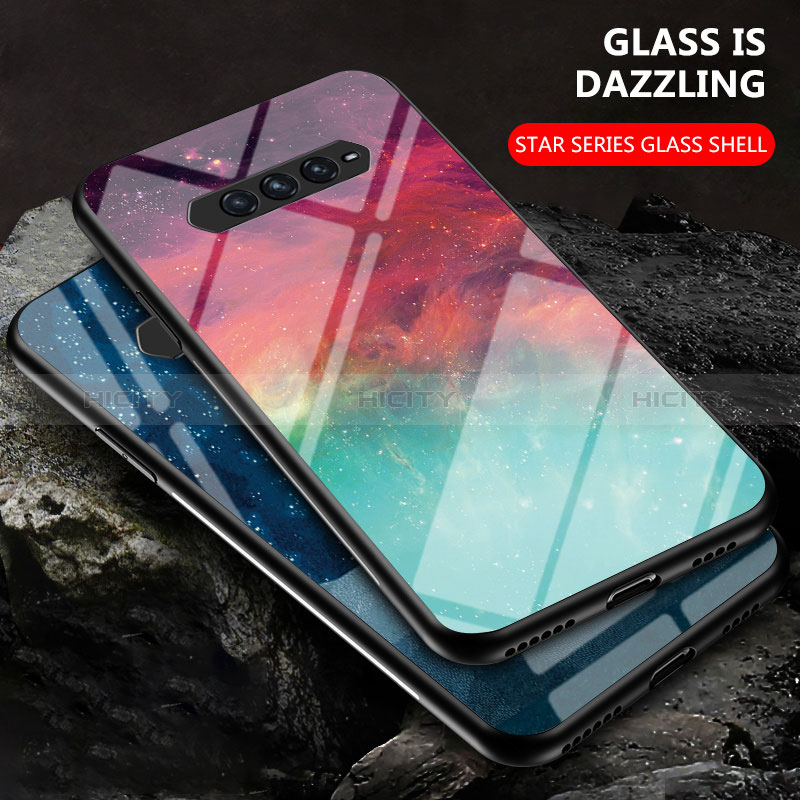 Custodia Silicone Gel Laterale Fantasia Modello Specchio Cover LS1 per Xiaomi Black Shark 4 Pro 5G