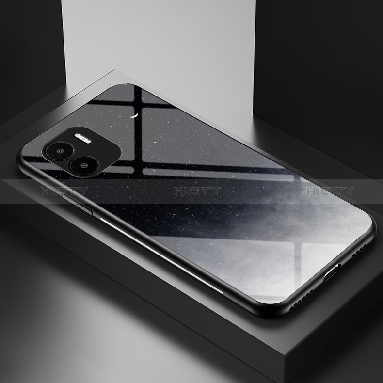 Custodia Silicone Gel Laterale Fantasia Modello Specchio Cover LS1 per Xiaomi Poco C50