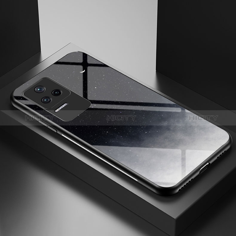 Custodia Silicone Gel Laterale Fantasia Modello Specchio Cover LS1 per Xiaomi Poco F4 5G