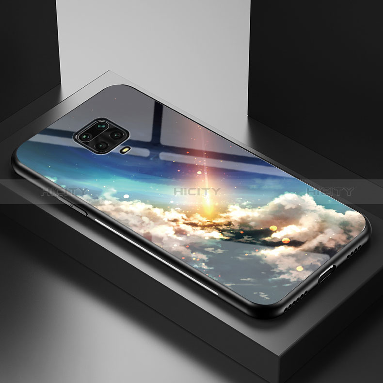 Custodia Silicone Gel Laterale Fantasia Modello Specchio Cover LS1 per Xiaomi Redmi Note 9S Multicolore