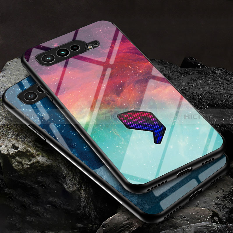 Custodia Silicone Gel Laterale Fantasia Modello Specchio Cover LS2 per Asus ROG Phone 5 Ultimate