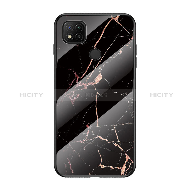 Custodia Silicone Gel Laterale Fantasia Modello Specchio Cover LS2 per Xiaomi Redmi 9 Activ