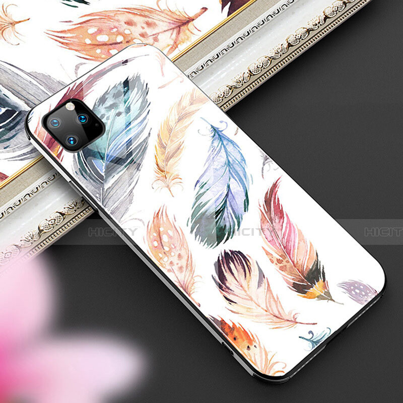 Custodia Silicone Gel Laterale Fantasia Modello Specchio Cover M02 per Apple iPhone 11 Pro