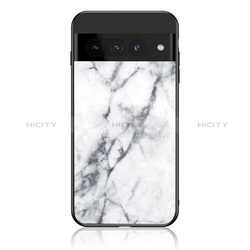 Custodia Silicone Gel Laterale Fantasia Modello Specchio Cover per Google Pixel 7 Pro 5G