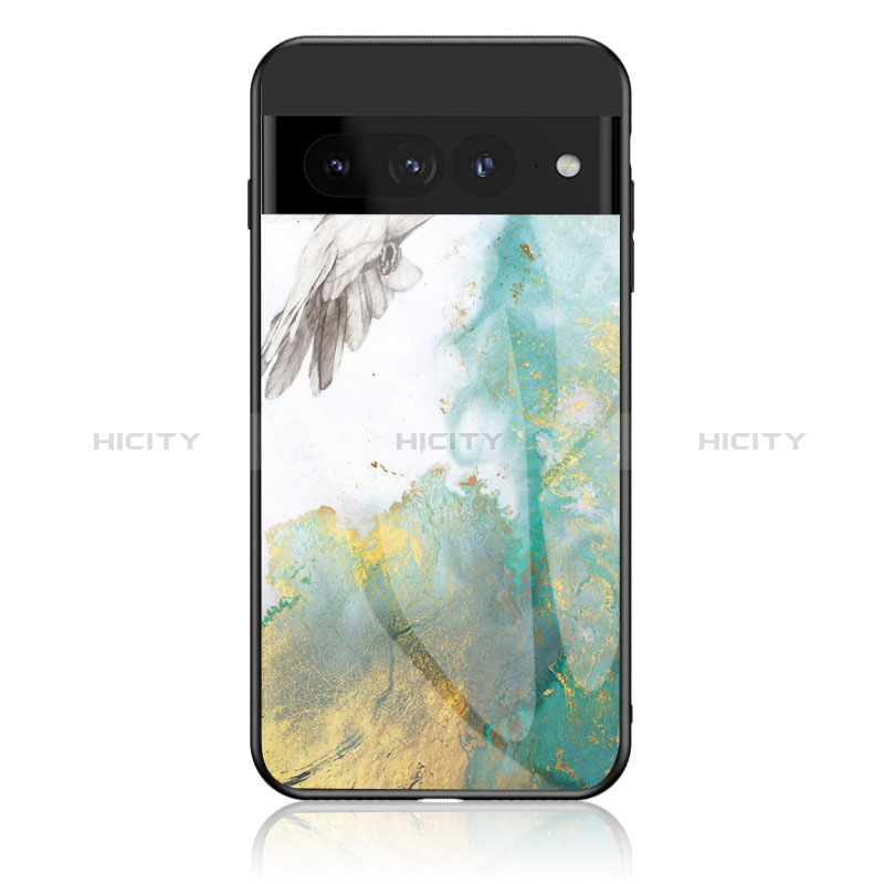 Custodia Silicone Gel Laterale Fantasia Modello Specchio Cover per Google Pixel 7 Pro 5G