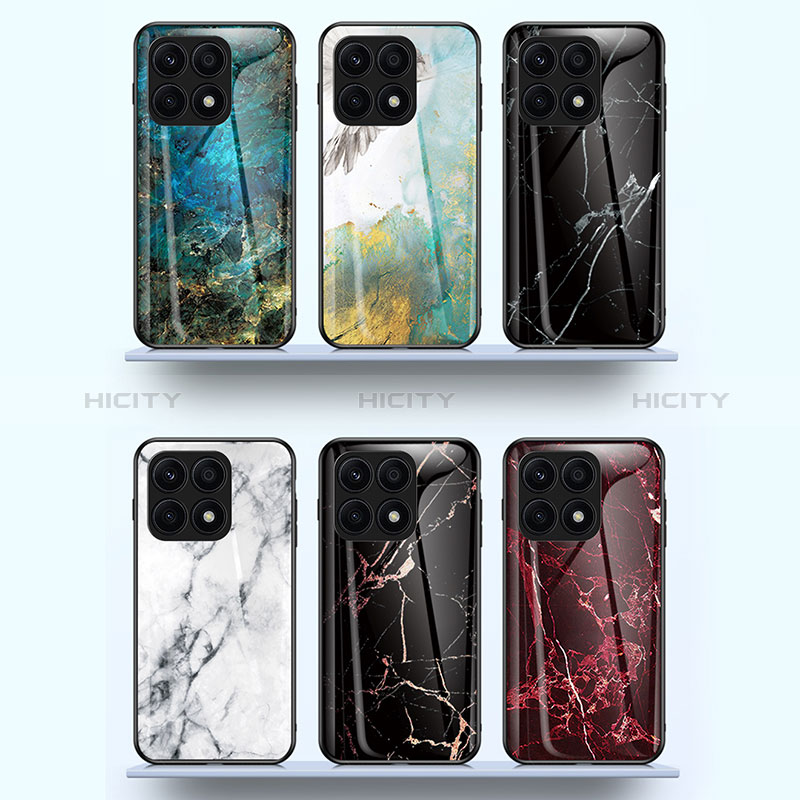 Custodia Silicone Gel Laterale Fantasia Modello Specchio Cover per Huawei Honor 70 Lite 5G