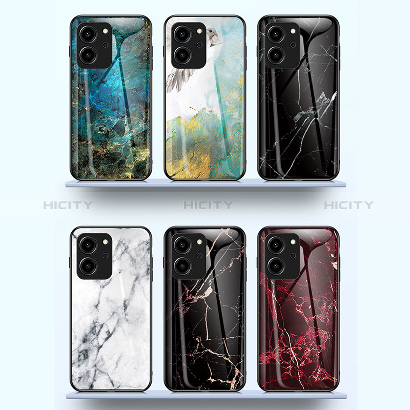 Custodia Silicone Gel Laterale Fantasia Modello Specchio Cover per Huawei Honor 80 SE 5G