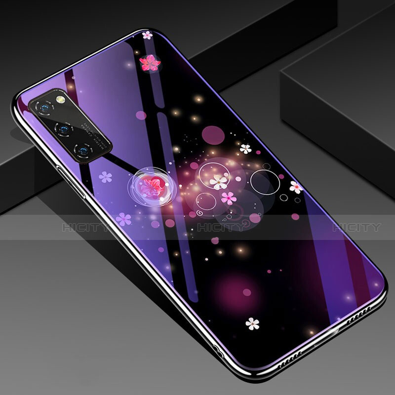 Custodia Silicone Gel Laterale Fantasia Modello Specchio Cover per Huawei Honor View 30 5G