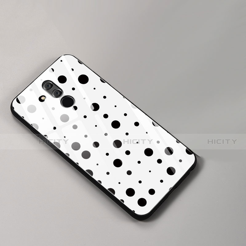 Custodia Silicone Gel Laterale Fantasia Modello Specchio Cover per Huawei Mate 20 Lite