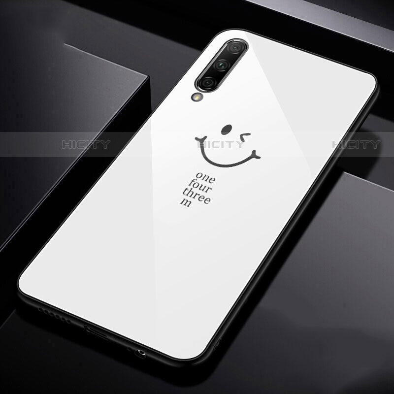 Custodia Silicone Gel Laterale Fantasia Modello Specchio Cover per Huawei P Smart Pro (2019)