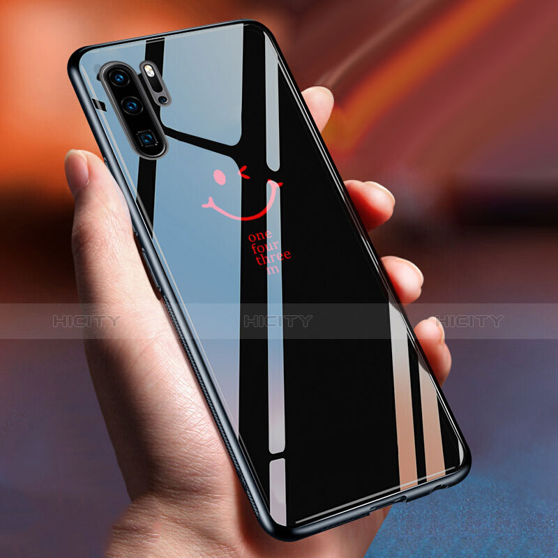 Custodia Silicone Gel Laterale Fantasia Modello Specchio Cover per Huawei P30 Pro New Edition