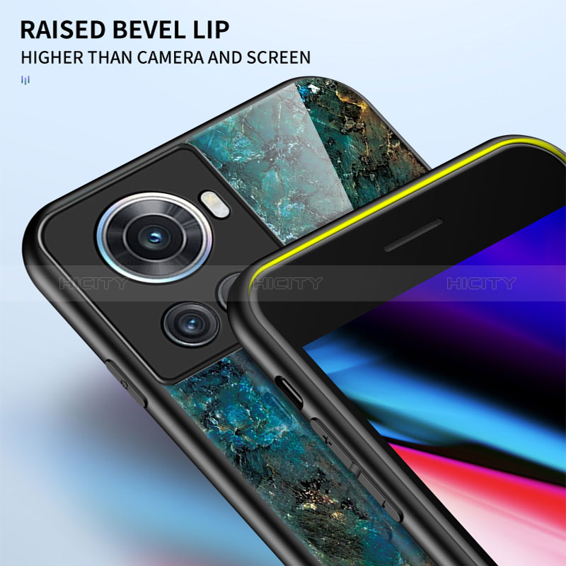 Custodia Silicone Gel Laterale Fantasia Modello Specchio Cover per OnePlus Ace 5G