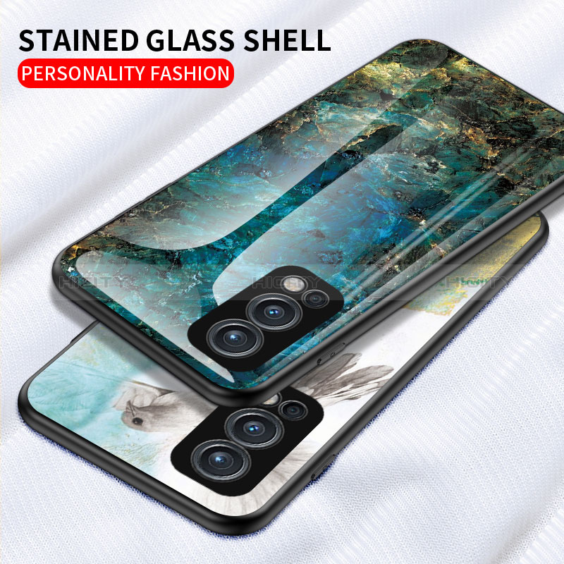 Custodia Silicone Gel Laterale Fantasia Modello Specchio Cover per OnePlus Nord 2 5G