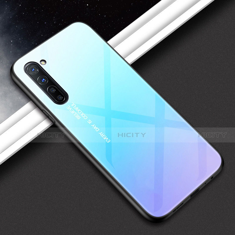 Custodia Silicone Gel Laterale Fantasia Modello Specchio Cover per Oppo K7 5G