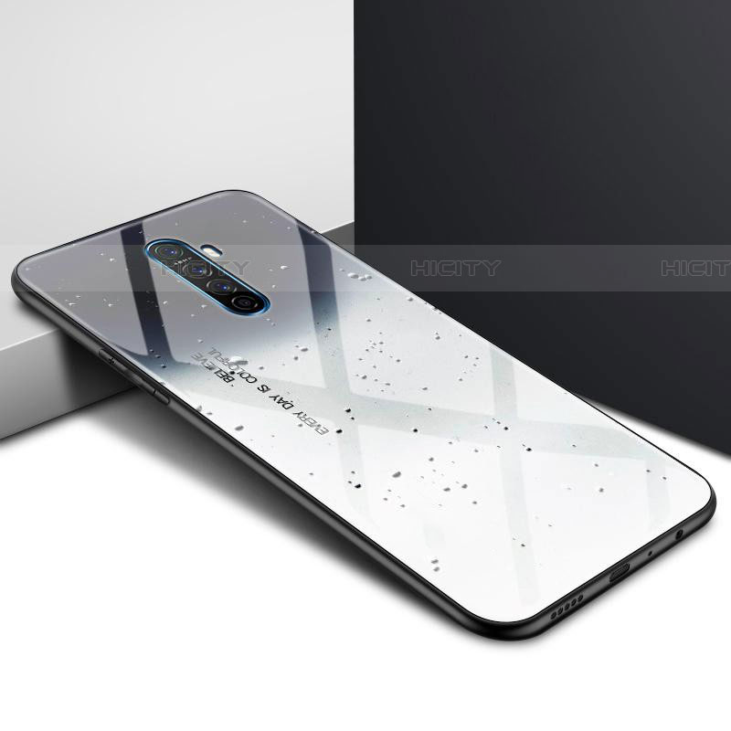 Custodia Silicone Gel Laterale Fantasia Modello Specchio Cover per Oppo Reno Ace