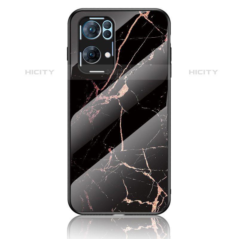 Custodia Silicone Gel Laterale Fantasia Modello Specchio Cover per Oppo Reno7 Pro 5G