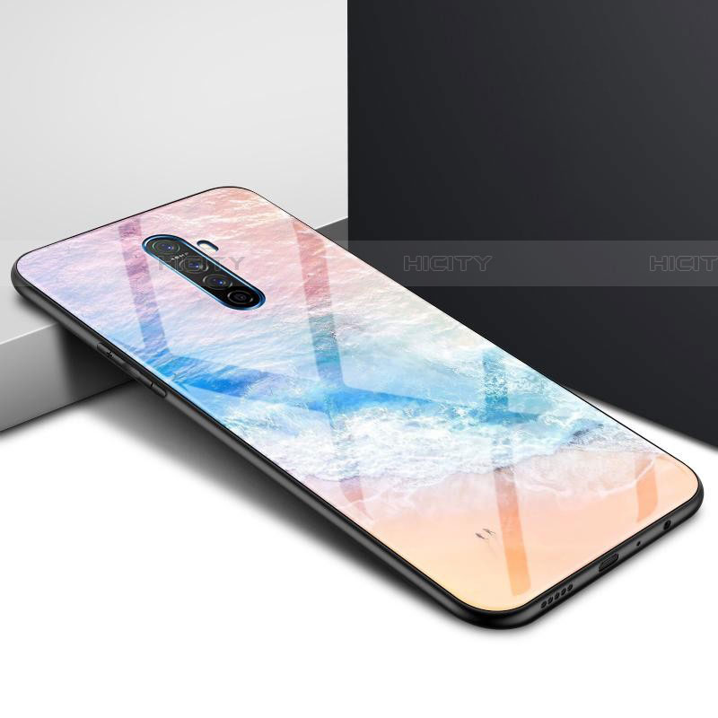 Custodia Silicone Gel Laterale Fantasia Modello Specchio Cover per Realme X2 Pro