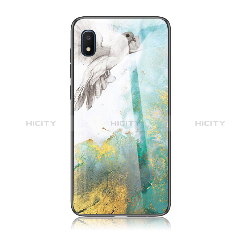 Custodia Silicone Gel Laterale Fantasia Modello Specchio Cover per Samsung Galaxy A10e