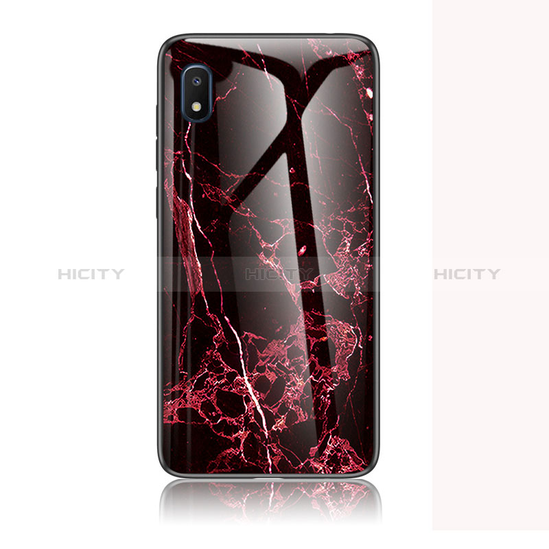 Custodia Silicone Gel Laterale Fantasia Modello Specchio Cover per Samsung Galaxy A10e