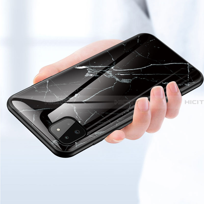 Custodia Silicone Gel Laterale Fantasia Modello Specchio Cover per Samsung Galaxy A22 5G