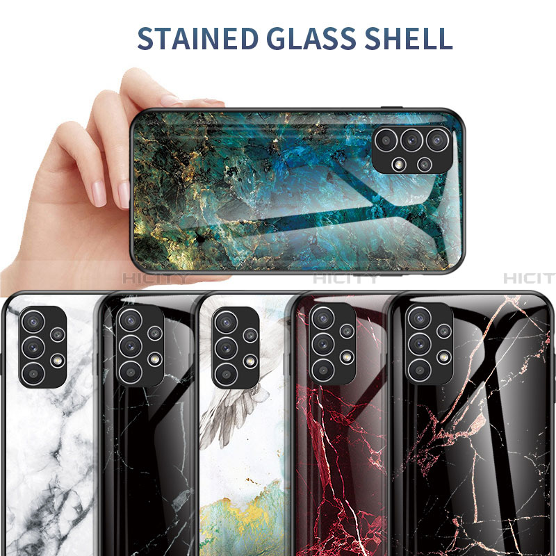 Custodia Silicone Gel Laterale Fantasia Modello Specchio Cover per Samsung Galaxy A23 4G