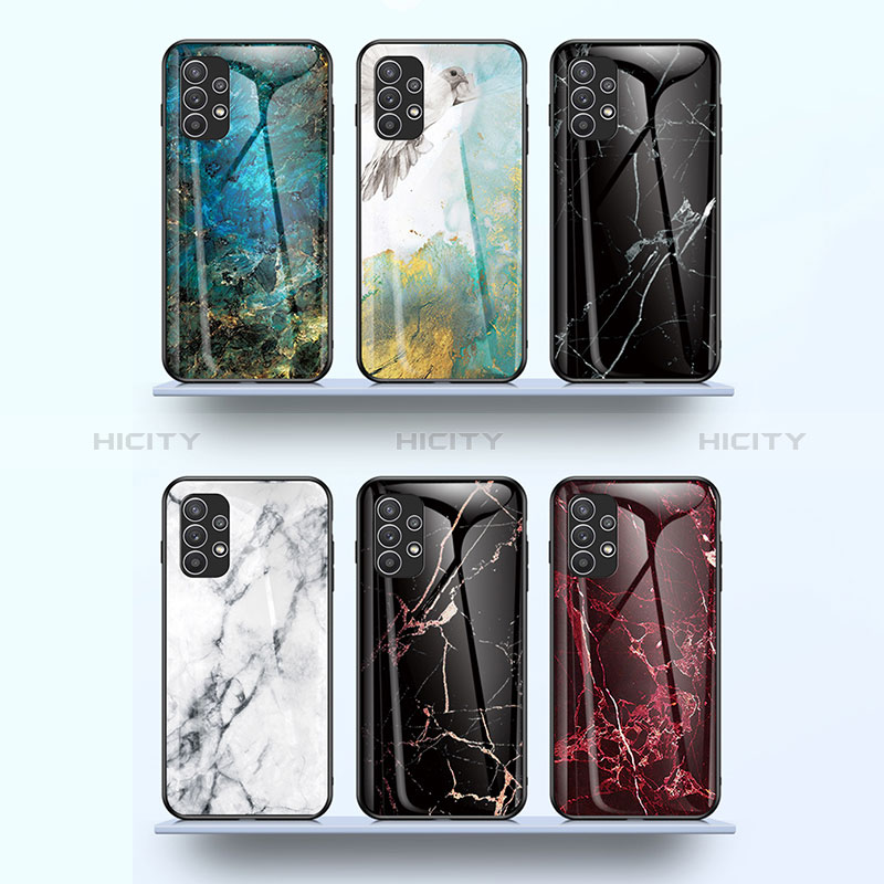 Custodia Silicone Gel Laterale Fantasia Modello Specchio Cover per Samsung Galaxy A23 5G