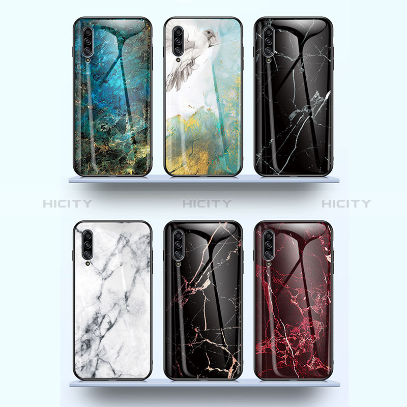 Custodia Silicone Gel Laterale Fantasia Modello Specchio Cover per Samsung Galaxy A30S