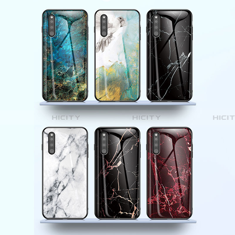 Custodia Silicone Gel Laterale Fantasia Modello Specchio Cover per Samsung Galaxy A41 SC-41A