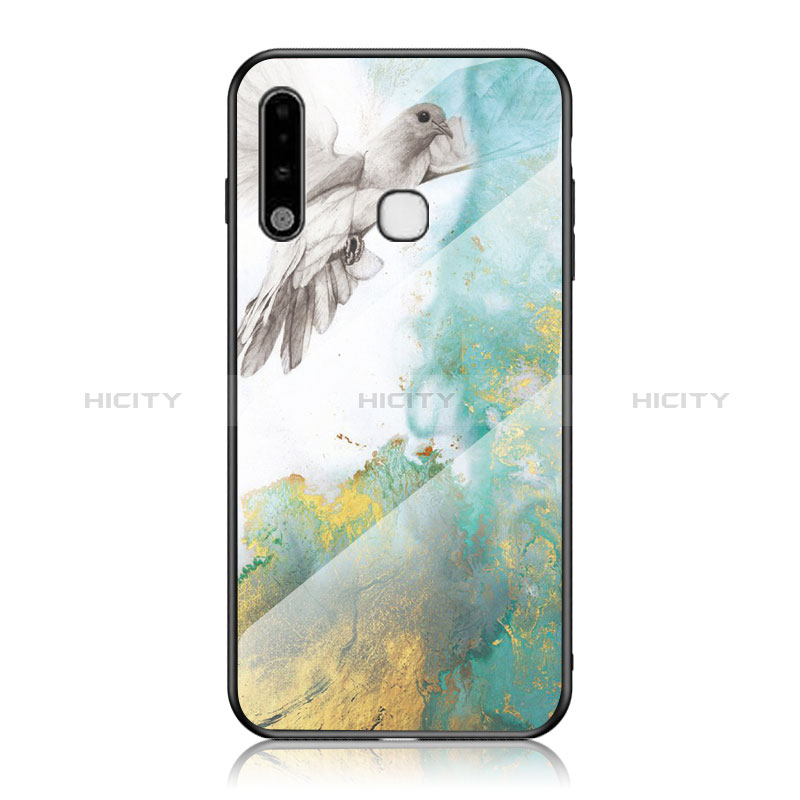 Custodia Silicone Gel Laterale Fantasia Modello Specchio Cover per Samsung Galaxy A70E