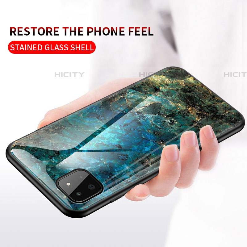 Custodia Silicone Gel Laterale Fantasia Modello Specchio Cover per Samsung Galaxy F42 5G