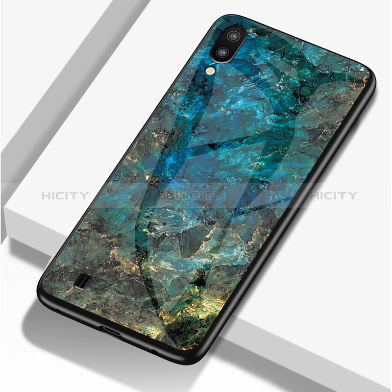 Custodia Silicone Gel Laterale Fantasia Modello Specchio Cover per Samsung Galaxy M10