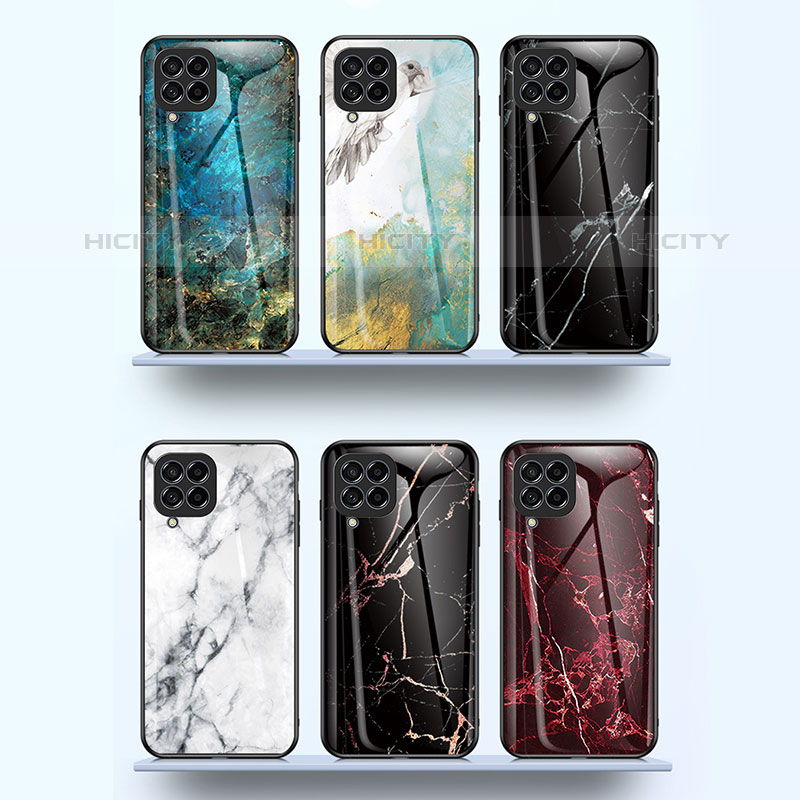 Custodia Silicone Gel Laterale Fantasia Modello Specchio Cover per Samsung Galaxy M53 5G