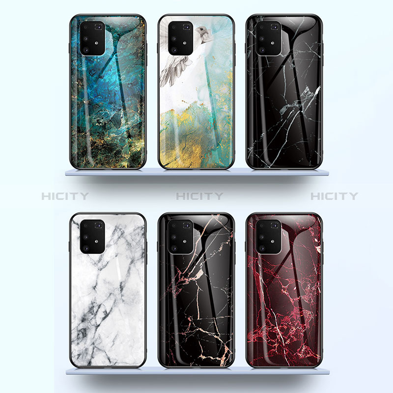 Custodia Silicone Gel Laterale Fantasia Modello Specchio Cover per Samsung Galaxy S10 Lite