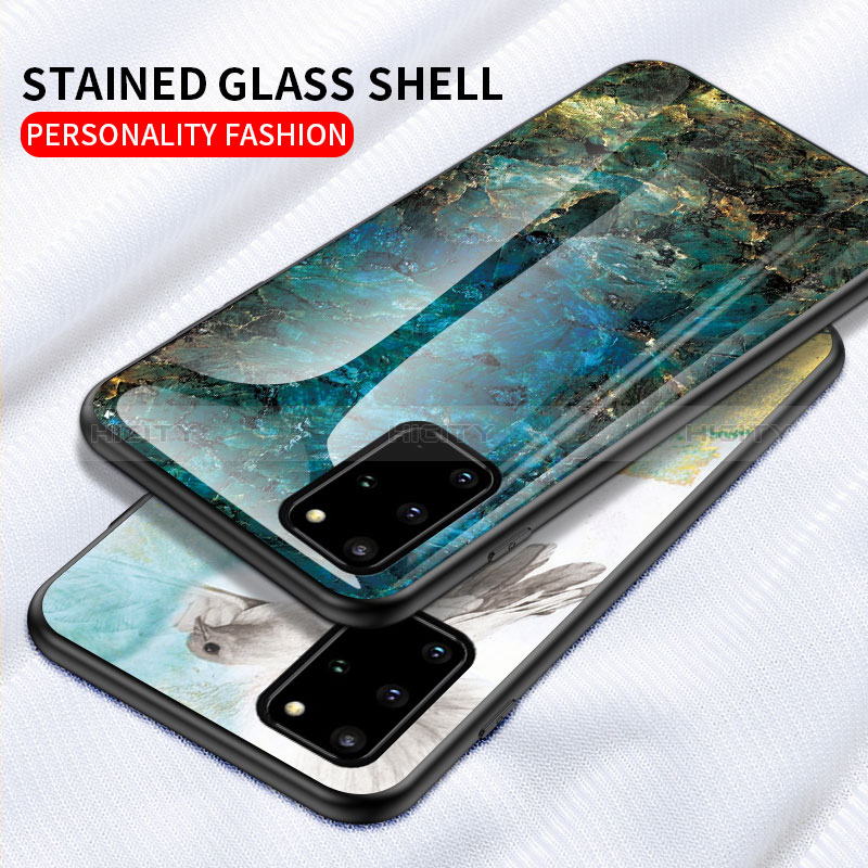 Custodia Silicone Gel Laterale Fantasia Modello Specchio Cover per Samsung Galaxy S20 Plus 5G