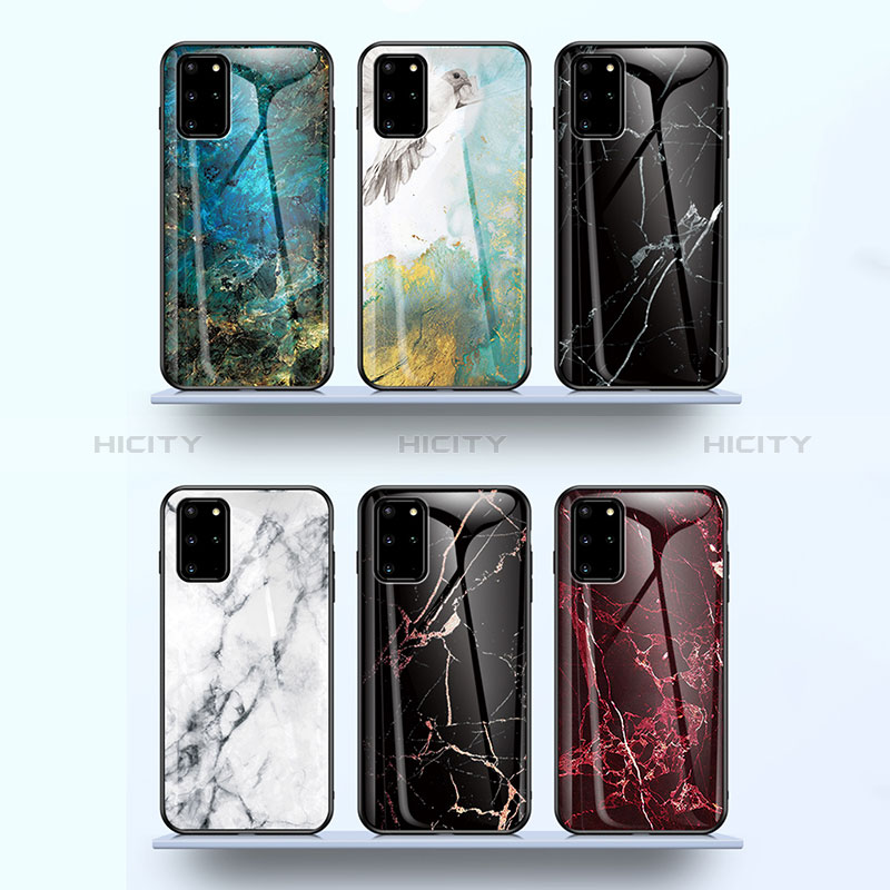 Custodia Silicone Gel Laterale Fantasia Modello Specchio Cover per Samsung Galaxy S20 Plus 5G