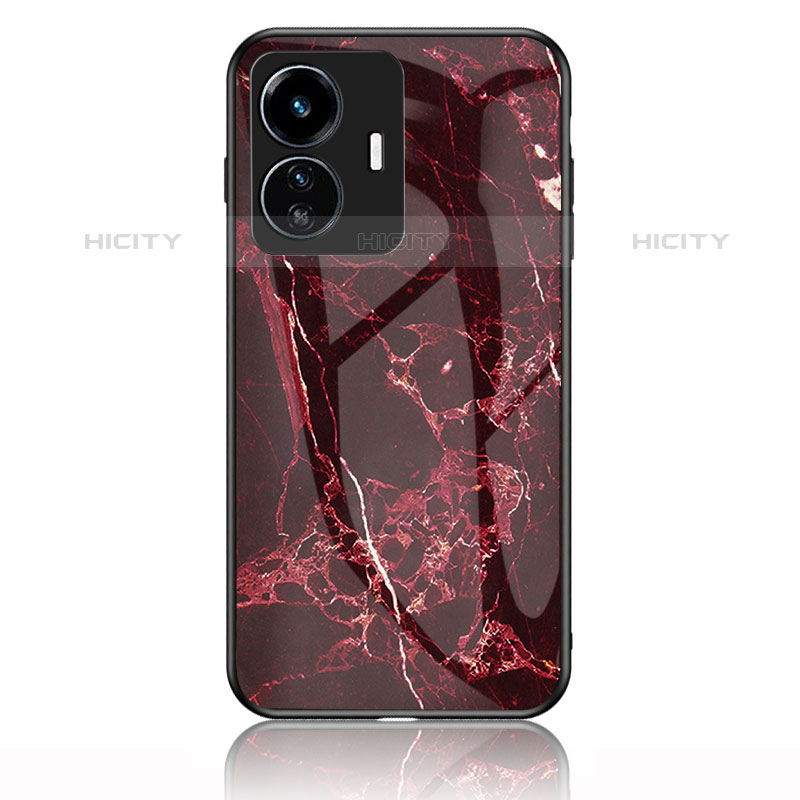 Custodia Silicone Gel Laterale Fantasia Modello Specchio Cover per Vivo iQOO Z6 Lite 5G