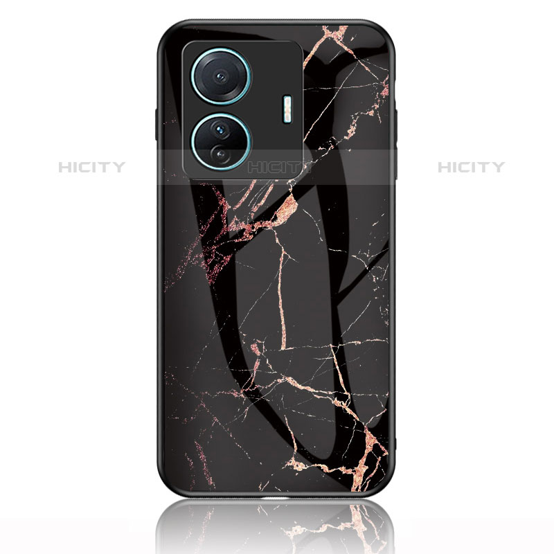 Custodia Silicone Gel Laterale Fantasia Modello Specchio Cover per Vivo iQOO Z6 Pro 5G