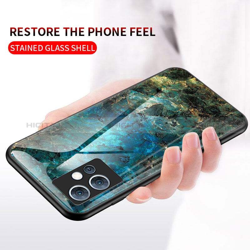 Custodia Silicone Gel Laterale Fantasia Modello Specchio Cover per Vivo Y33e 5G