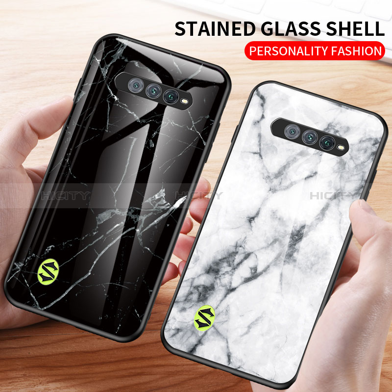 Custodia Silicone Gel Laterale Fantasia Modello Specchio Cover per Xiaomi Black Shark 4S 5G