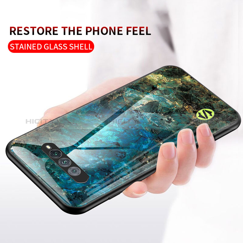 Custodia Silicone Gel Laterale Fantasia Modello Specchio Cover per Xiaomi Black Shark 4S 5G